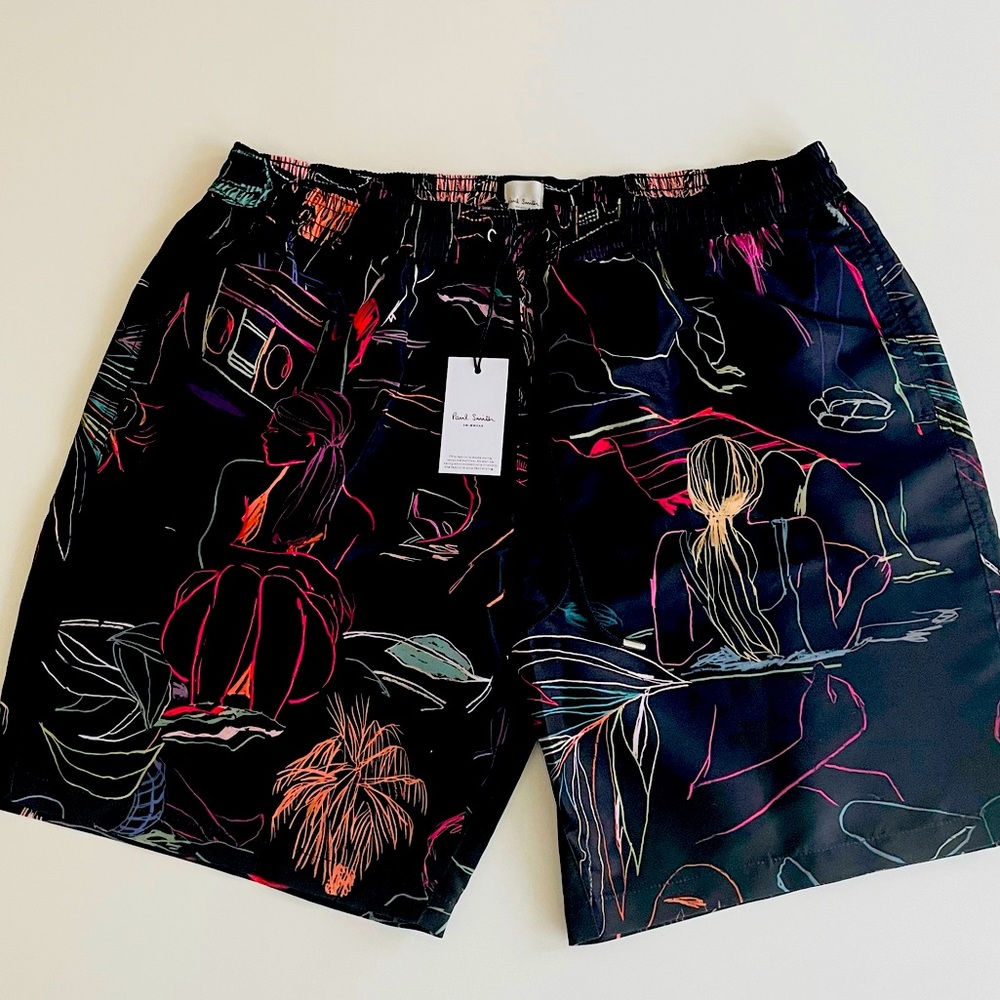 Paul Smith Men Short Longer Beach Swimwear